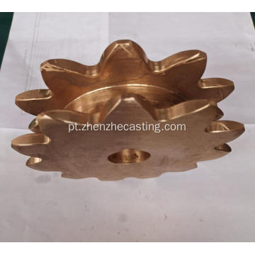 Engrenagem de liga de bronze / latão / cobre para autoive
